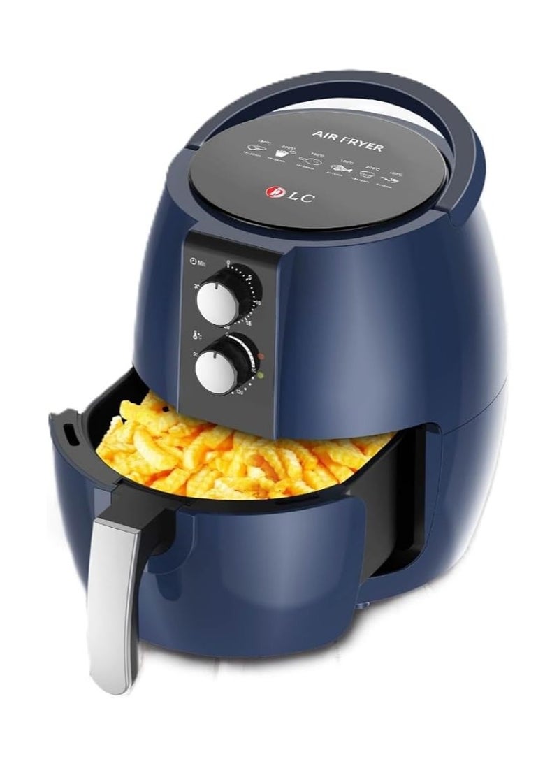 DLC Electric Air Fryer 1350 Watt 3.6 Litre,BLUE-2136