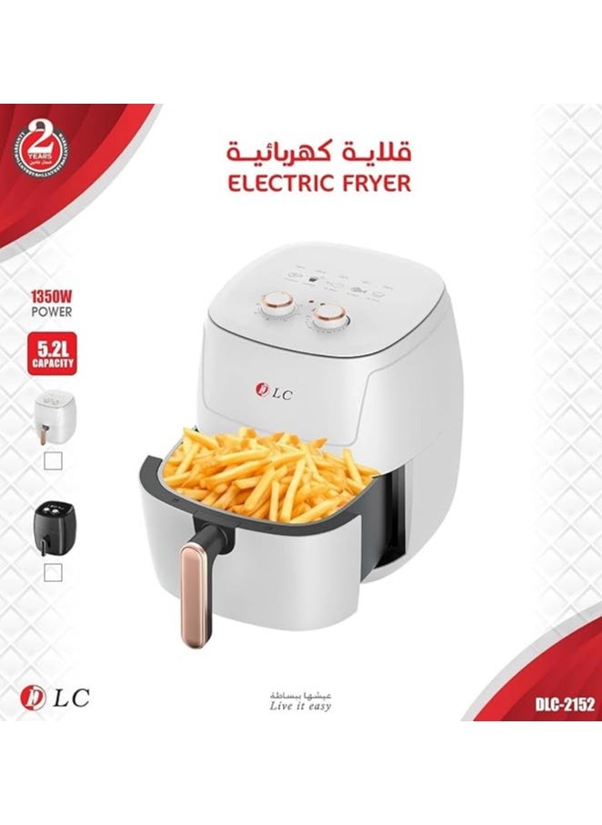 DLC 2152 Electric Fryer with 5.2 LCapacity | 1350 W