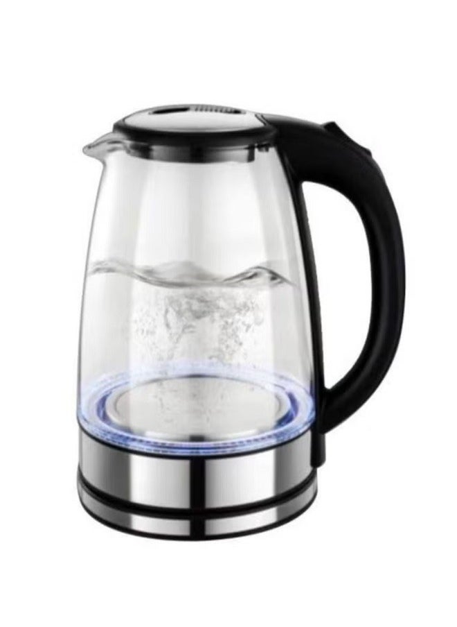 2L Electric Glass Kettle with blue light
