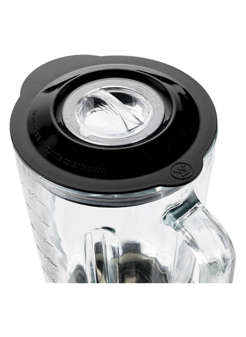 1.5L Retro Series Table Blender - Black| Powerful 1.5L Capacity Blender for Smoothies Shakes And More