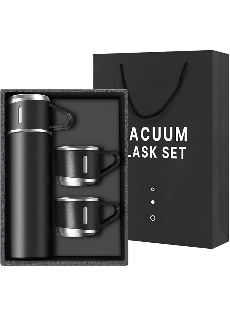 Dustex Giftings Christmas Corporate Gift Items for Employees GiftVacuum Flask Gift Set with CupVacuum Stainless Steel for Coffee Hot Water 500 ml Rakhi Diwali Gift Multicolor1