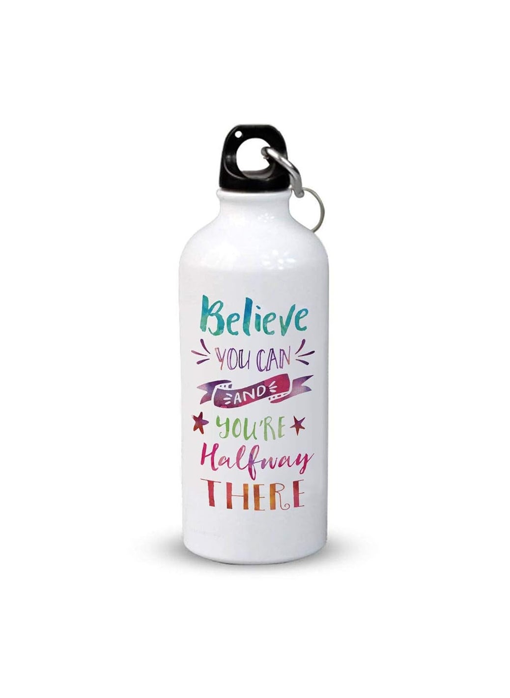 SCPmarts Create Your DesireBelieve Theme Fan Art Printed Aluminium Sipper Bottle 600 ML by SCPmarts Create Your Desire SCP149