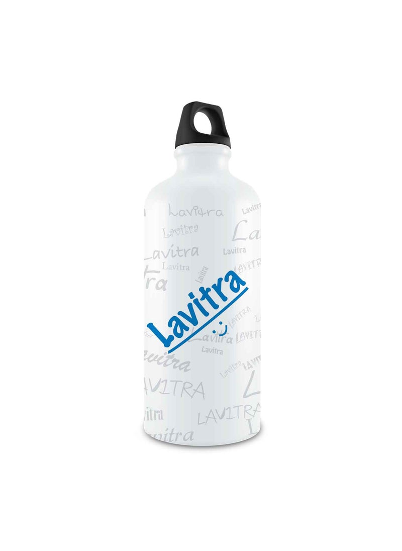 Hot Muggs Me Graffiti Bottle Lavitra Personalised Name Steel 750ml 1 Unit