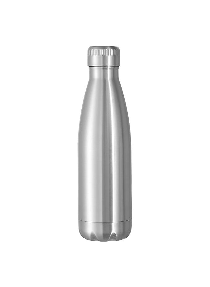 WEGON Stainless Steel Water Bottle 17 oz Insulated Water Bottles Cola Shape Water Bottle Vacuum Insulated Containers Keeps Drinks Cold for 10 Hours and Hot for 6 BPA FreePerfect 1000 ML