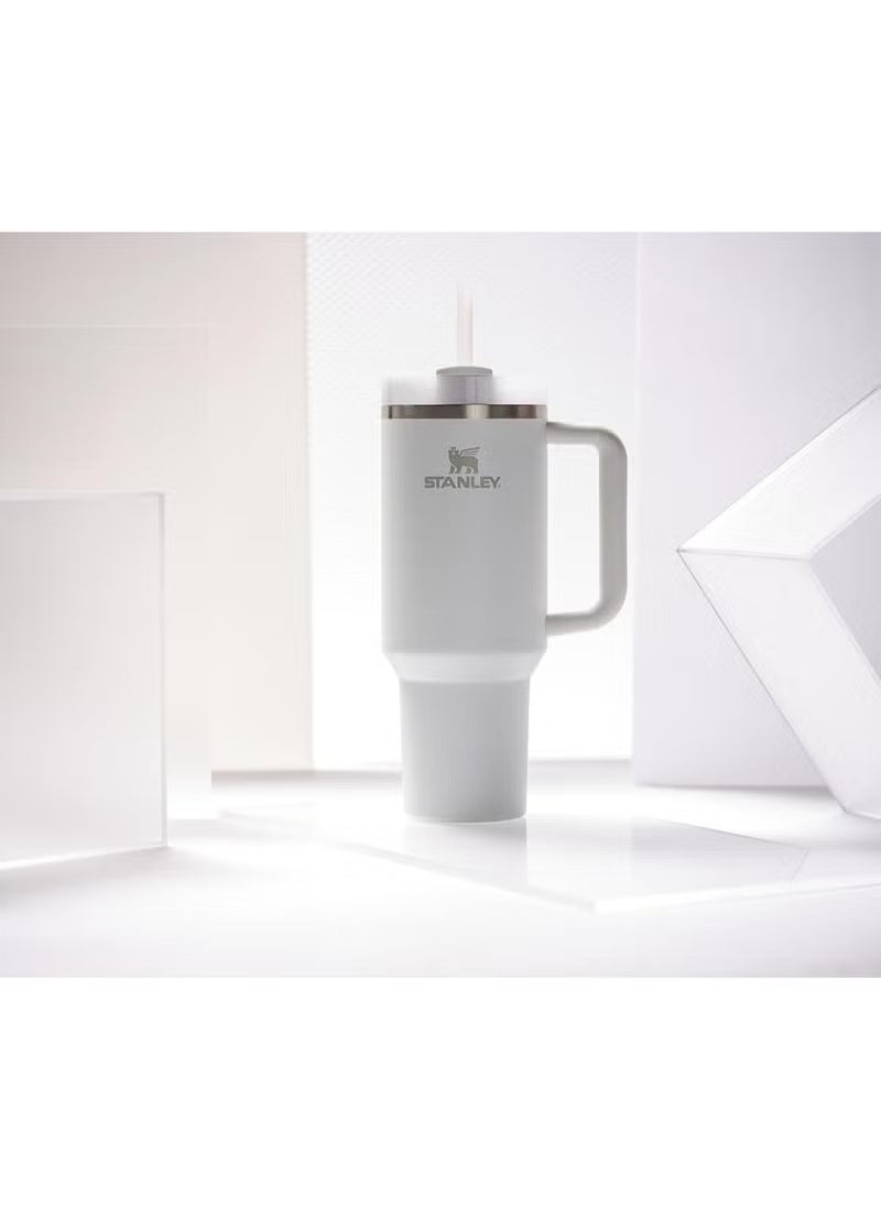 Quencher H2.0 FlowState Stainless Steel Vacuum Insulated Tumbler with Lid and Straw for Water, Iced Tea or Coffee, Smoothie and More, 40 oz
