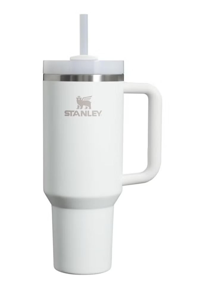 Quencher H2.0 FlowState Stainless Steel Vacuum Insulated Tumbler with Lid and Straw for Water, Iced Tea or Coffee, Smoothie and More, 40 oz