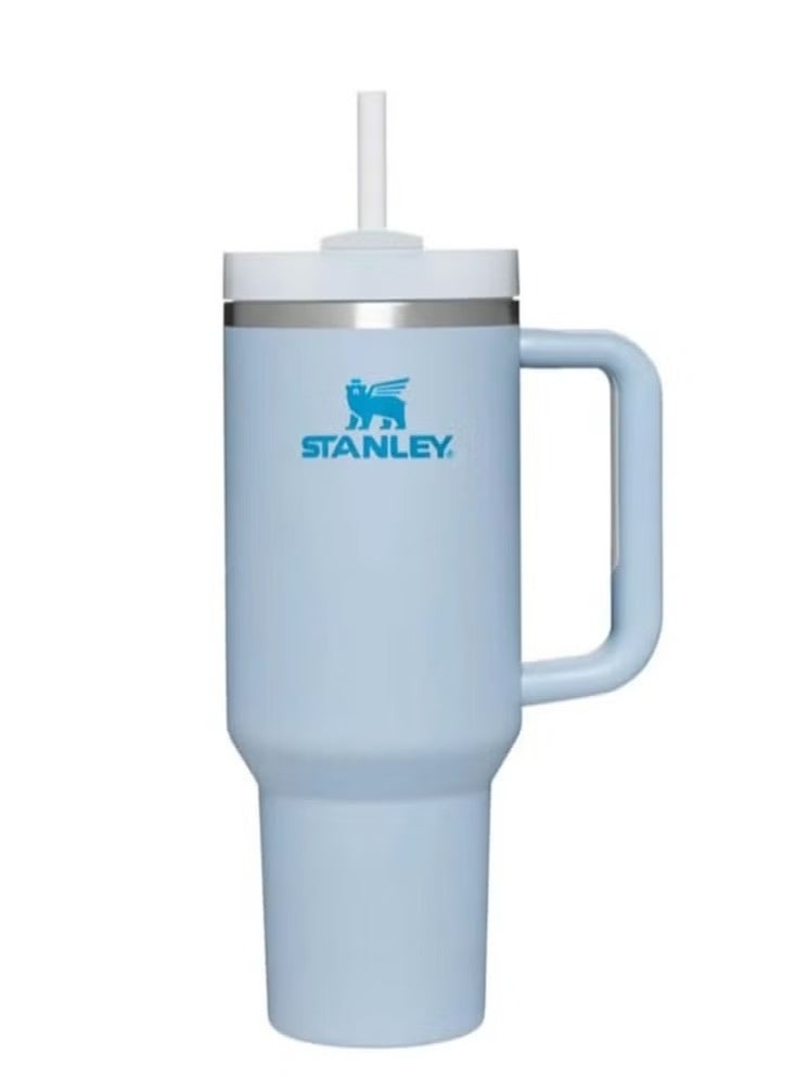 Quencher H2.0 FlowState Stainless Steel Vacuum Insulated Tumbler with Lid and Straw for Water, Iced Tea or Coffee, Smoothie and More, 40 oz