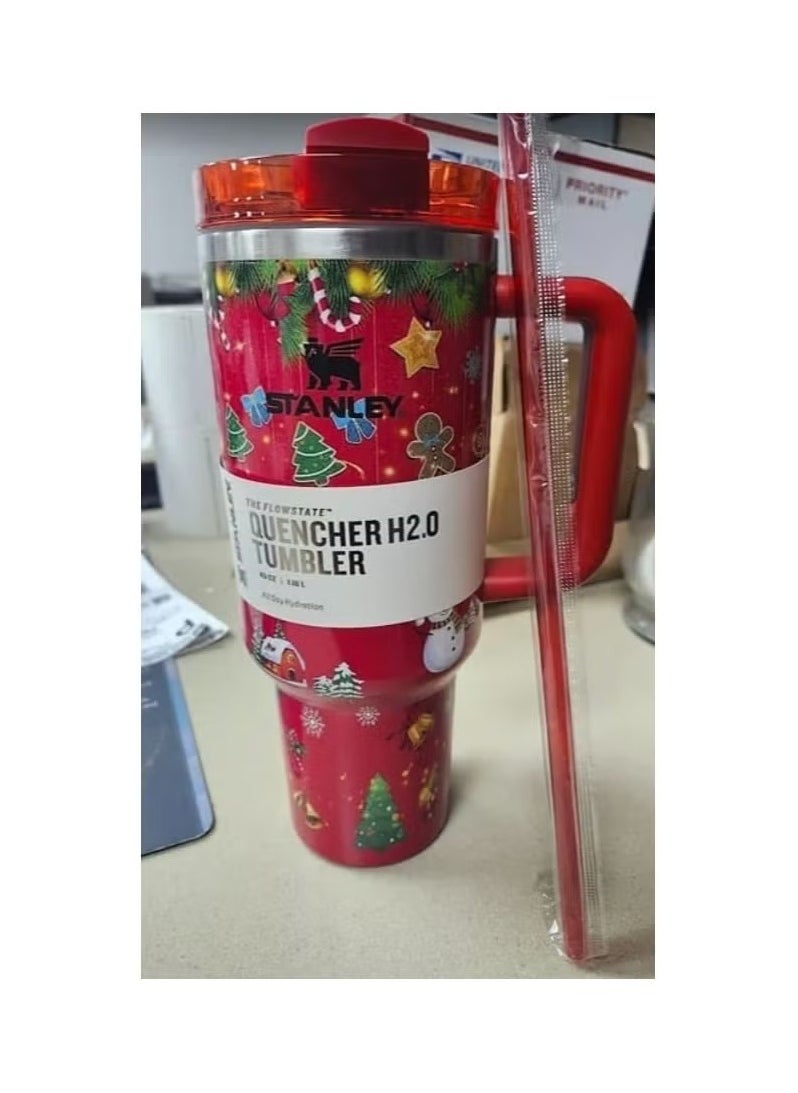 Quencher H2.0 FlowState Stainless Steel Vacuum Insulated Tumbler with Lid 40oz