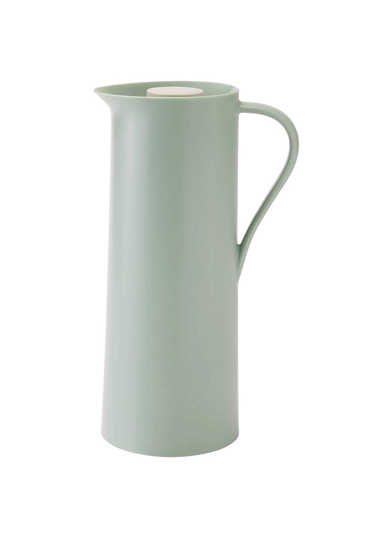 Graidient span ikeaBEHOVD Polypropylene Plastic Vacuum Flask 1 L Light Green and Beige