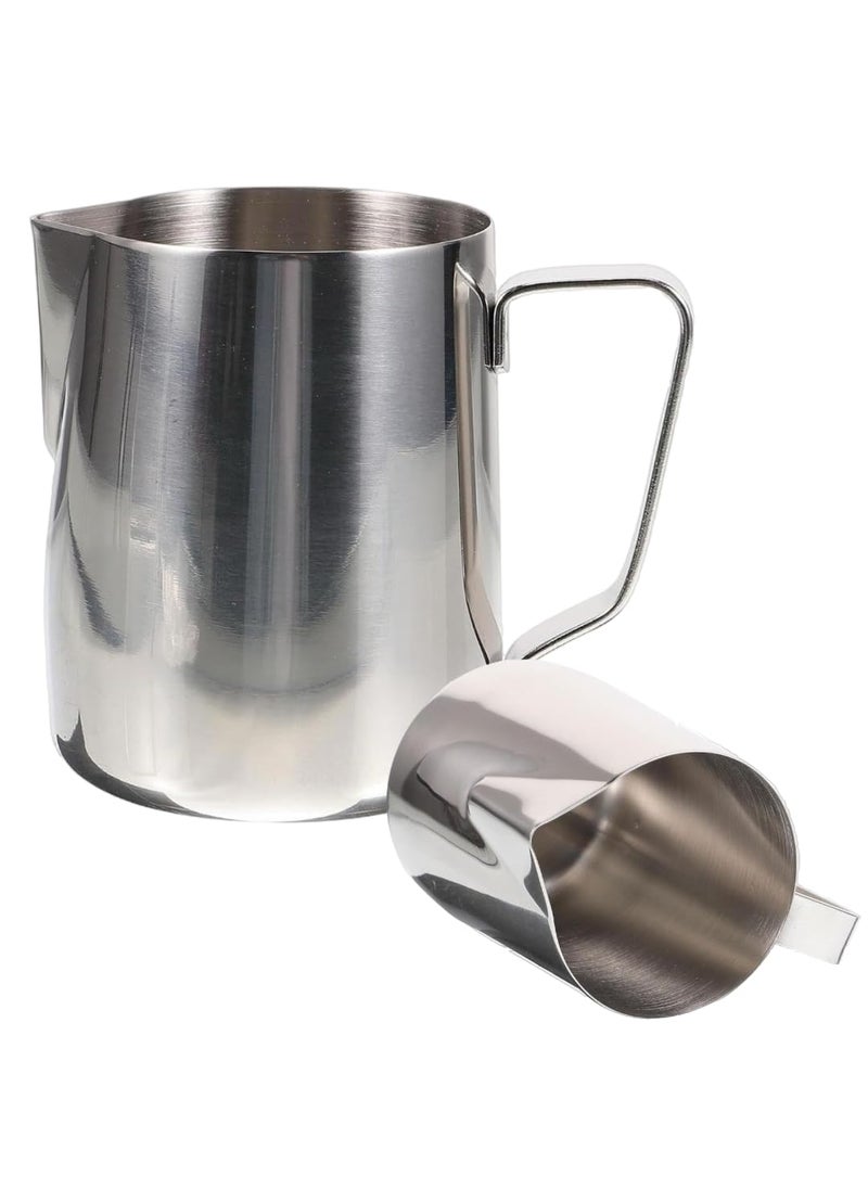 KROKIO Pouring Jug for Candle Making Wax Pouring Pitcher Frothing Mug for Coffee and Milk Stainless Steel Water Kettle 1200 ML