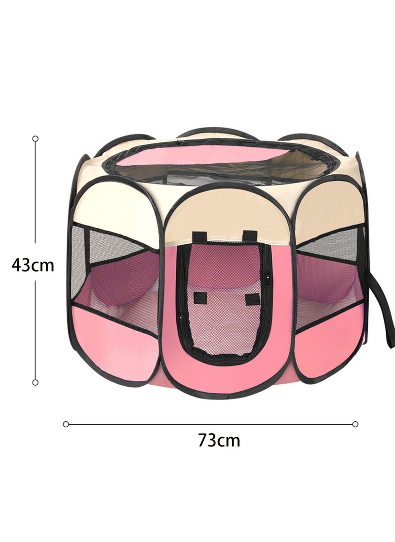 Folding Pet Tent Dog Cage Cat Playpen Dogs Kennel Cat Tent Puppy Sleep Fence