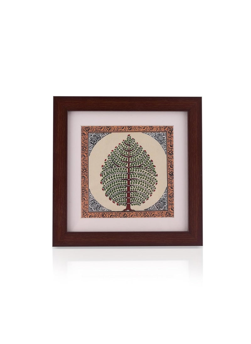 Bhumee Creations Tree of Life DesktopTabletop painting Frame 65 X 65