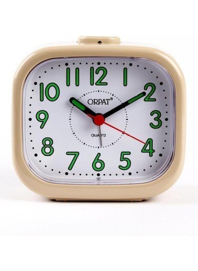 Abstract Beep Alarm Clock Apricot Tbb-127
