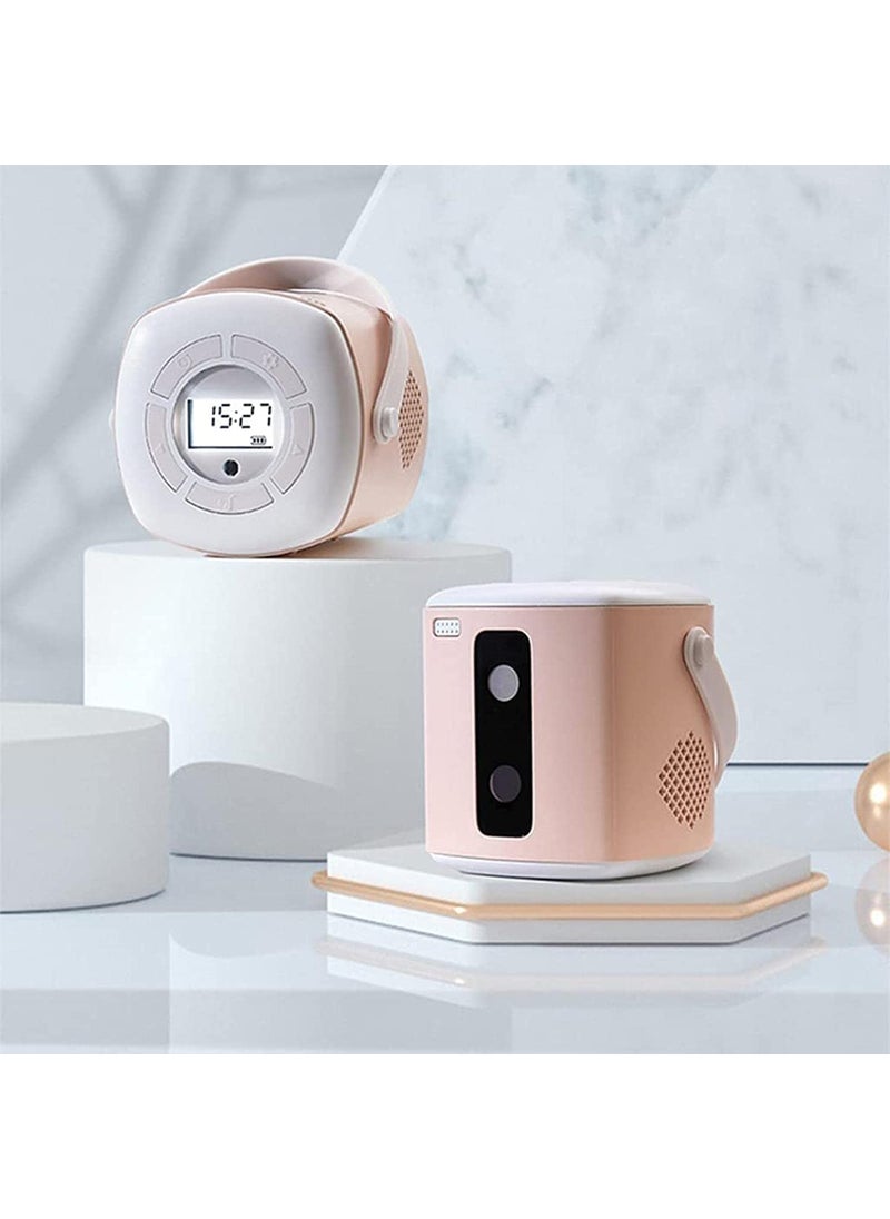 Glaceon Star Projector Light Kids Alarm Clock USB Sleep Atmosphere Sleep LED Sky Lamp USB Atmosphere Light for Kids Room Decor 24 Groups Pattern with Remote Control