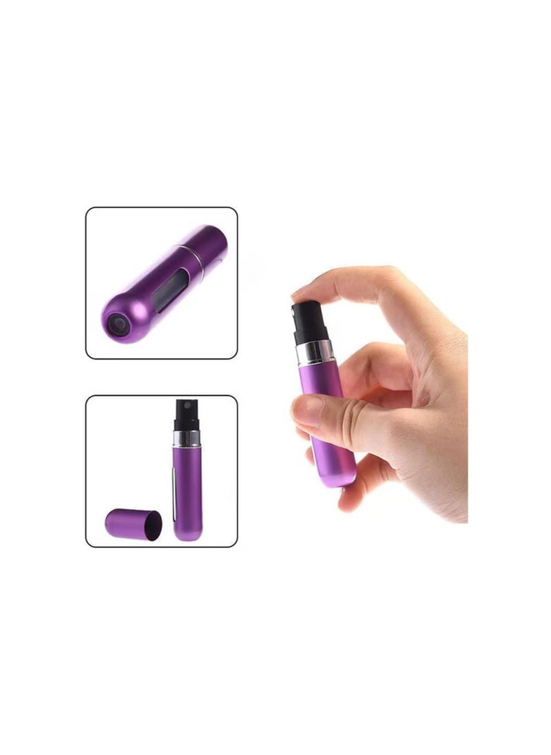8PCS Goodwillbrave Portable Perfume Atomizer, Refillable Travel Perfume Atomizer, Portable Mini Refillable Perfume Bottle, Perfume Travel Refillable, Travel Perfume Bottle Refillable