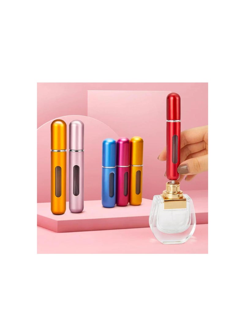 8PCS Goodwillbrave Portable Perfume Atomizer, Refillable Travel Perfume Atomizer, Portable Mini Refillable Perfume Bottle, Perfume Travel Refillable, Travel Perfume Bottle Refillable