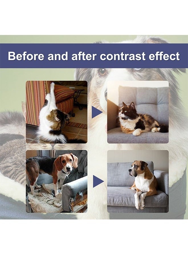 Pets Deterrent Spray，Cat Scratch Deterrent Spray,Stop Cats Scratching Furniture,Stop Spray for Cats and Dogs(50ML)