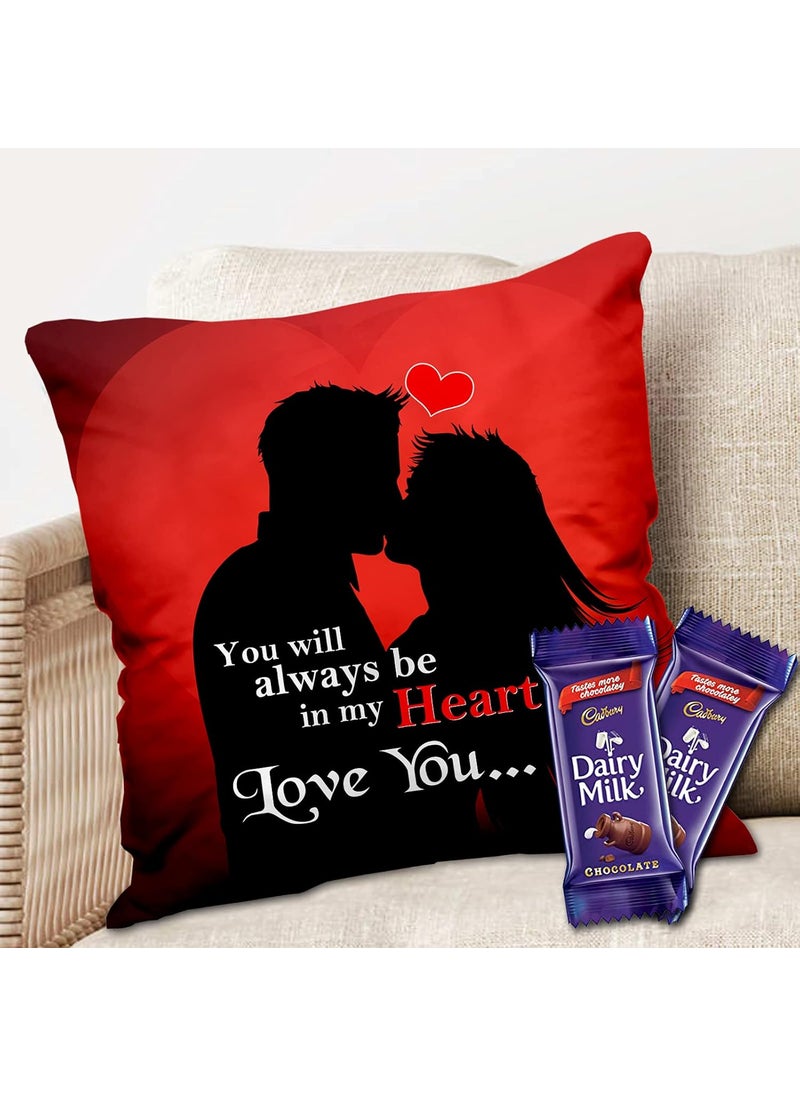 Midiron Romantic Gift for Wife Husband Girlfriend Boyfriend Someone Special On Birthday Anniversary Valentine and Special Occasion Dairy Milk Gift Pack IZ21DairyMilk2CU16STLove78