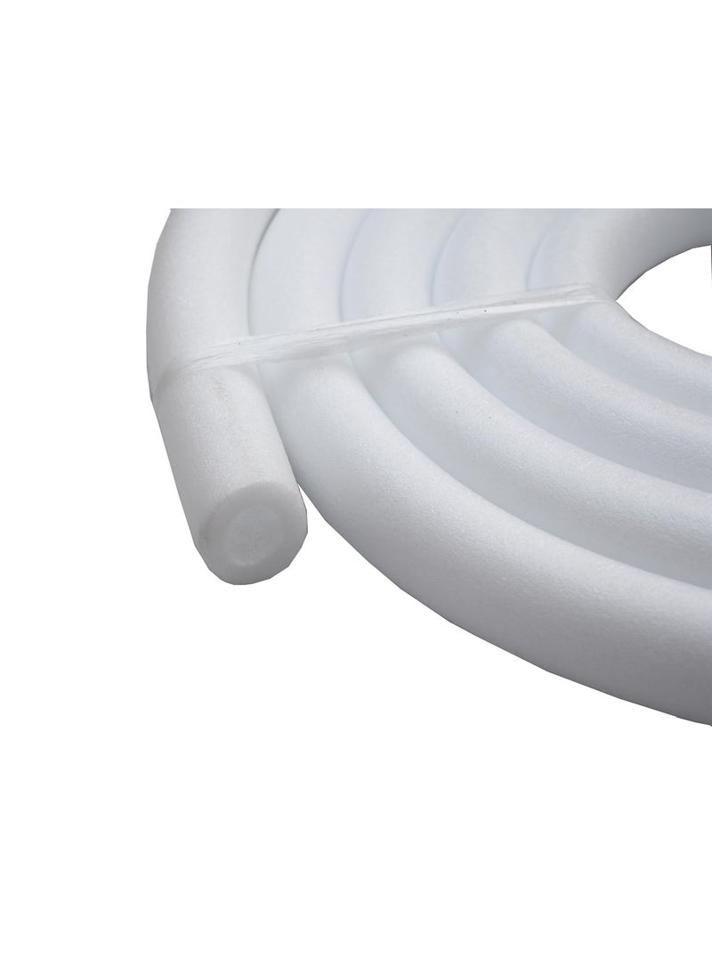 EVNCOM Foam Tube for Pool Home Decoration Art Craft Insulation DIY Projects Swim Noodles Cover Pipes and Tubes 30mm inner Hole 20mm outer 30Meter Foam Tube