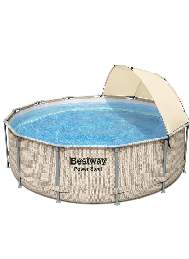 Bestway Power Steel Round Pool Set 3.96 x 1.07m