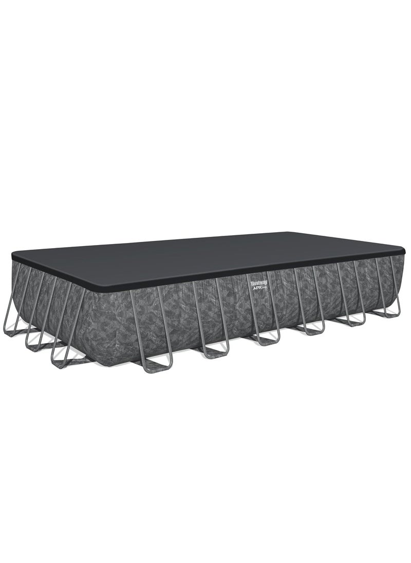 Bestway APX365 Rectangular Pool 7.32mx3.66mx1.32m