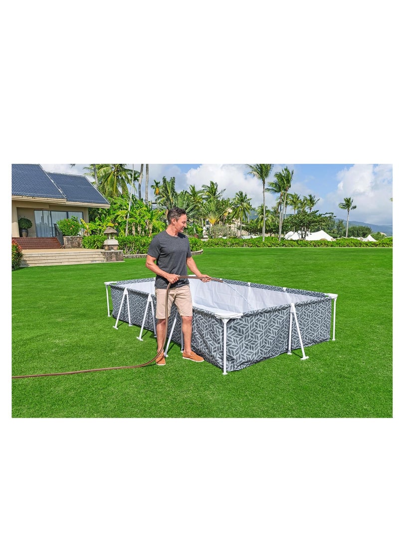 Bestway Steel Pro Rectangular Pool Set 3.66mx2.01mx66cm