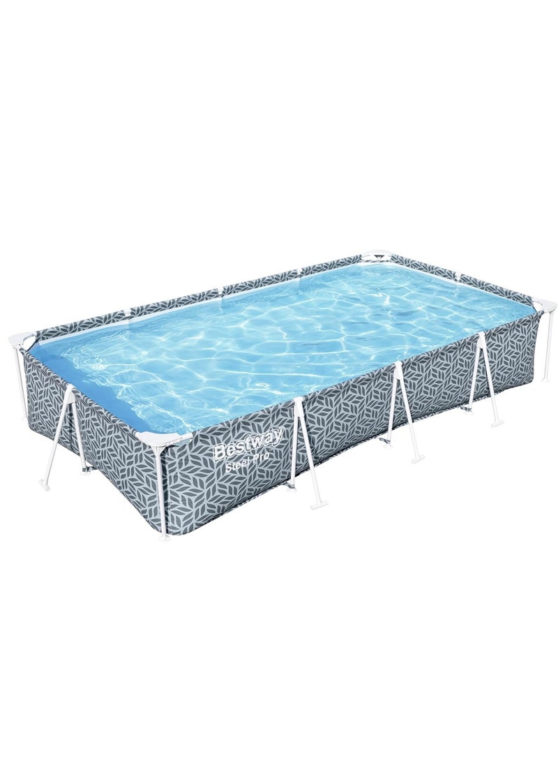 Bestway Steel Pro Rectangular Pool Set 3.66mx2.01mx66cm