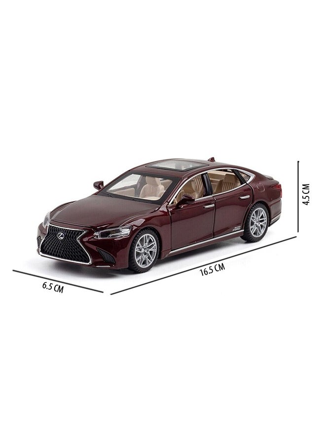 1:32 Diecast Metal Pullback Toy Car – Hybrid Toy Car for Boys | Brown DC Model, Best Gift for Kids
