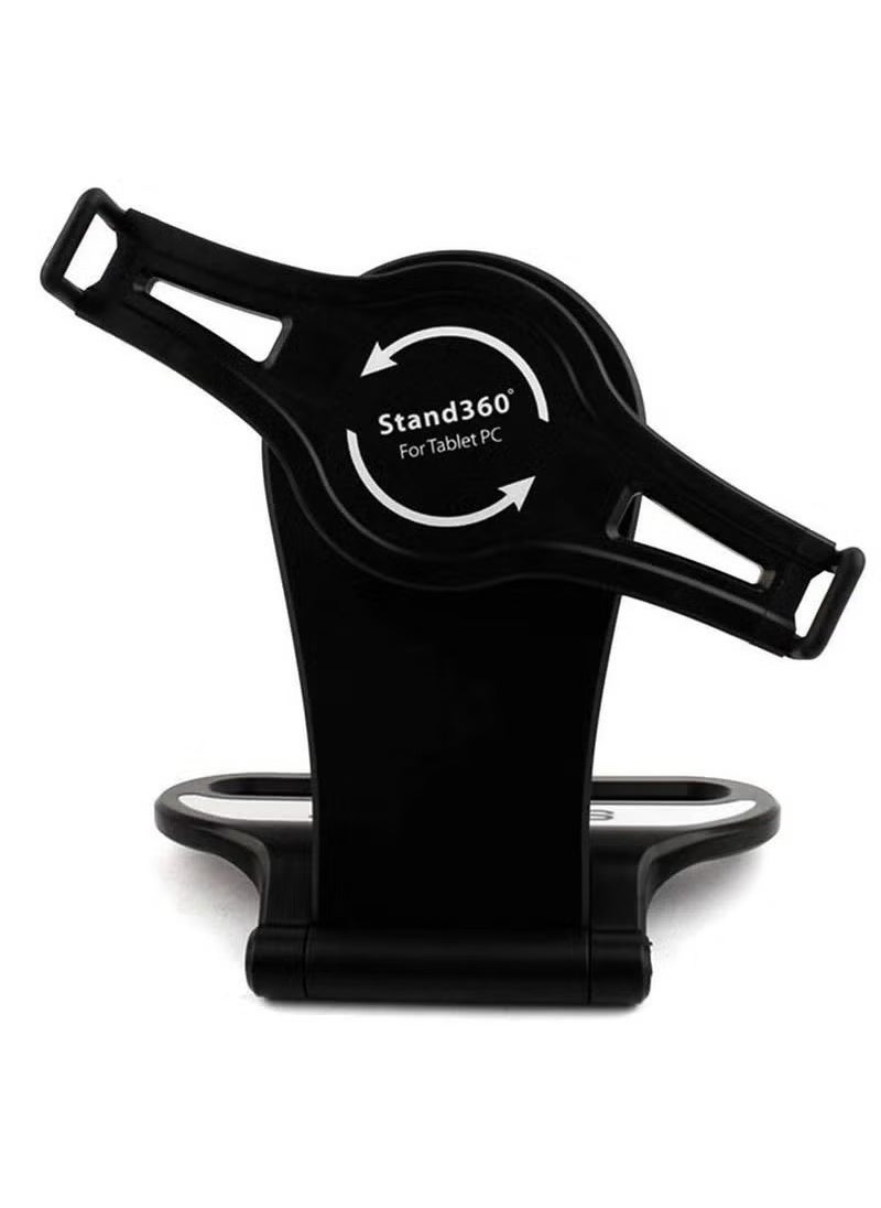 Universal 360 Degree Rotatable Tabletop iPad Stand – Adjustable Holder for Tablets 7-10 Inch, Sturdy, Lightweight, Multi-Angle Viewing, Ideal for Reading, Watching, and Video Calls