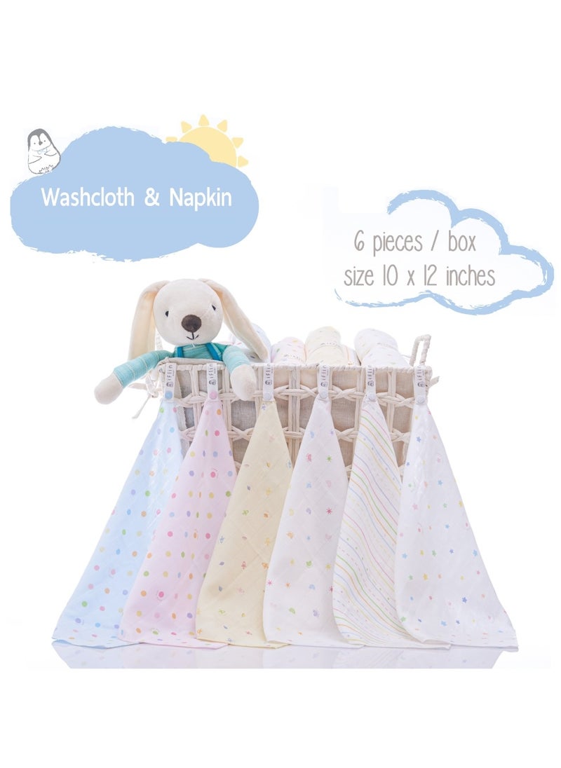 My Handy Bamboo Washcloth & Napkin 10