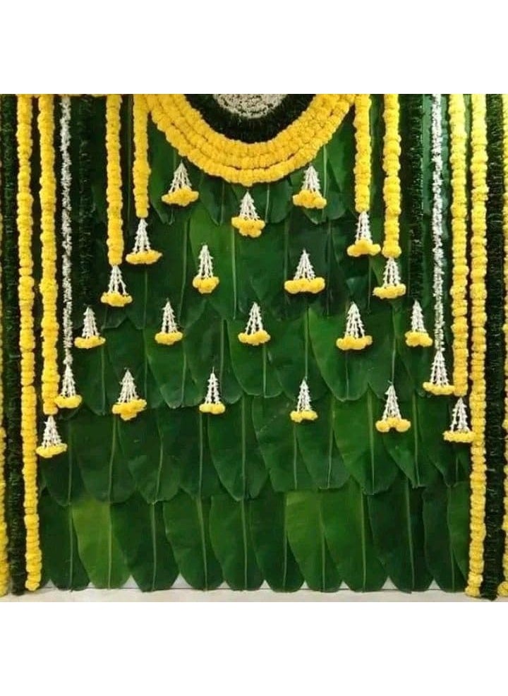 Sellplus Backdrop Setup for Mehndi haldi Marrige Pooja ganpati Home Decoration Set 56