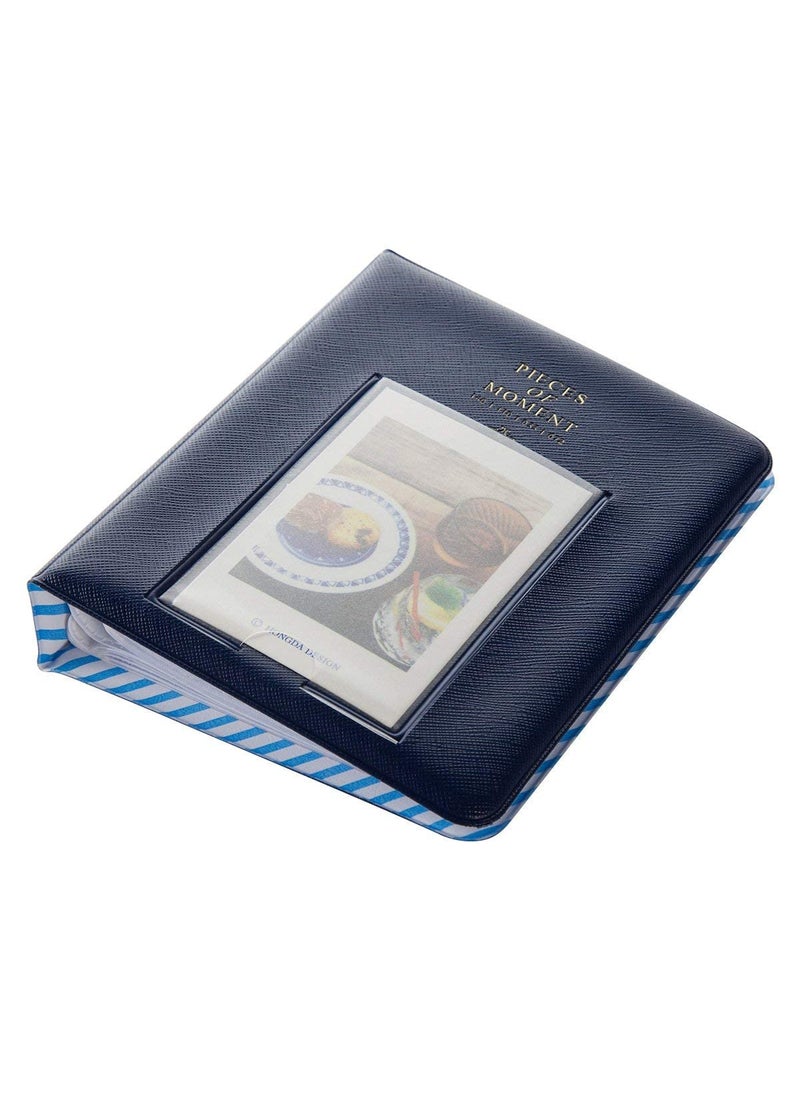 Stela Instax Mini 64 Page Photo Album Pieces of Moment Book Album Compatible for Films of Fujiflm Instax Mini 7s 8 8 9 25 26 50s 70 90 10 11 30 55 20 50 7 LiPlay Hello Kitty Navy Blue