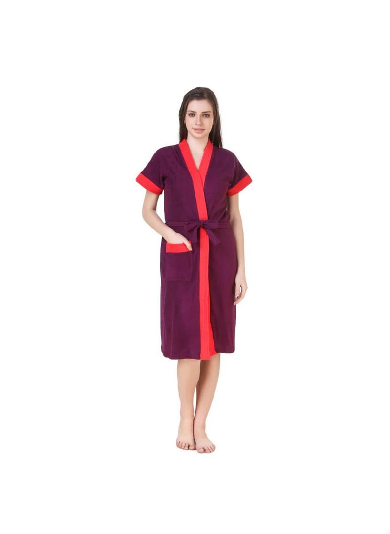 Poorak Terry Bathrobe For Women