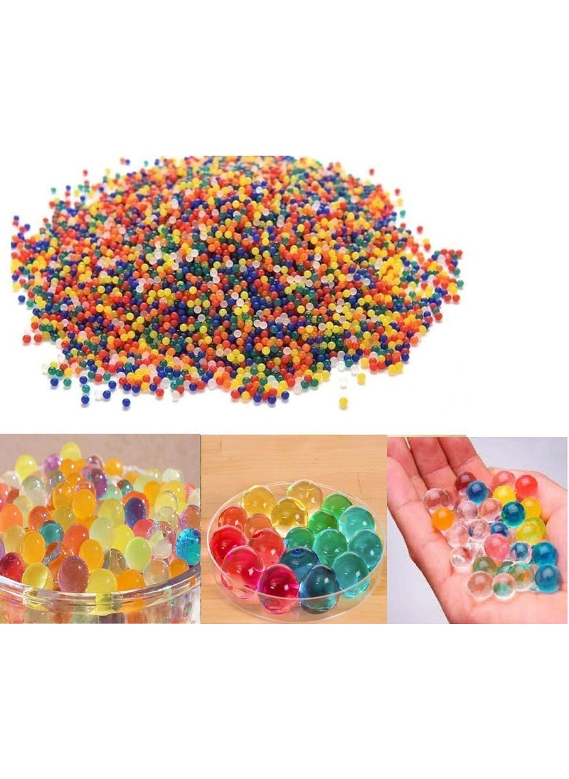Firstly Traders Crystal Soil Water Pearls Growing Jelly Water Balls Multicolour Pack of 5 Ounces