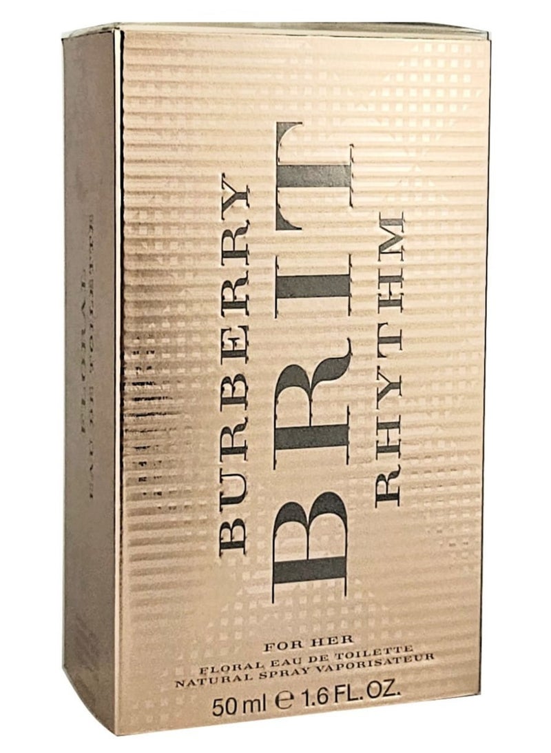 Brit Rhythm for Her Floral Eau de Toilette 50ml 1.7 FL. Oz.ml