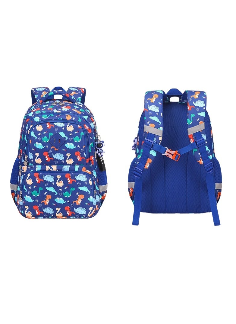 Personalized Printed Student Backpack 3-6 Grade Digital Printed Pattern Lightening Student Backpack Large Capacity 32.5*43*14.5CM