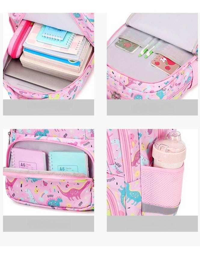 Personalized Printed Student Backpack 3-6 Grade Digital Printed Pattern Lightening Student Backpack Large Capacity 32.5*43*14.5CM