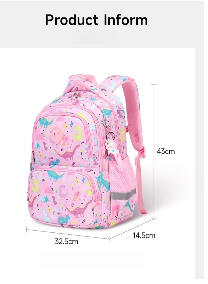 Personalized Printed Student Backpack 3-6 Grade Digital Printed Pattern Lightening Student Backpack Large Capacity 32.5*43*14.5CM