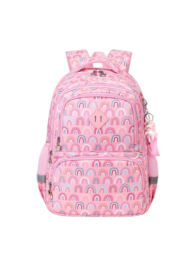 Personalized Printed Student Backpack 3-6 Grade Digital Printed Pattern Lightening Student Backpack Large Capacity 32.5*43*14.5CM