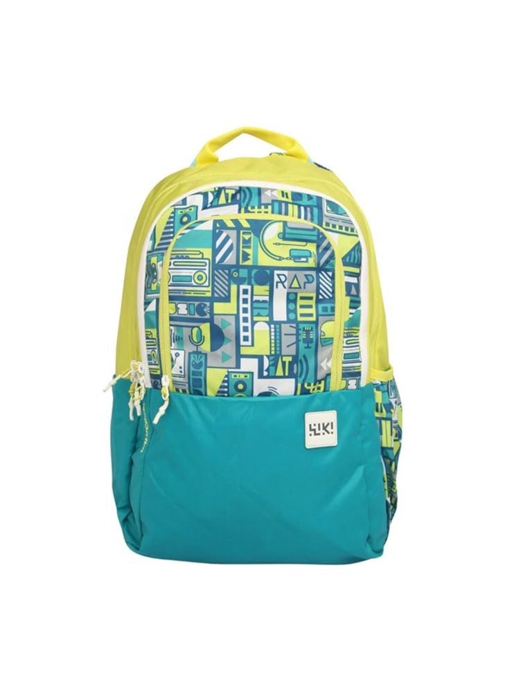 Wildcraft Unisex Zip Closure Backpack (Green_Free Size)