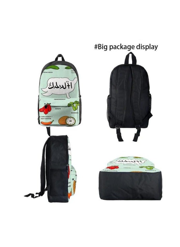 Universal cartoon new three-piece schoolbag - 1490