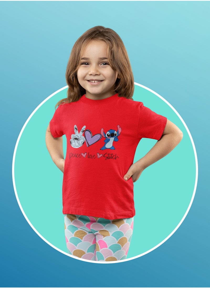 Peace, Love, Stitch New Design t-shirt