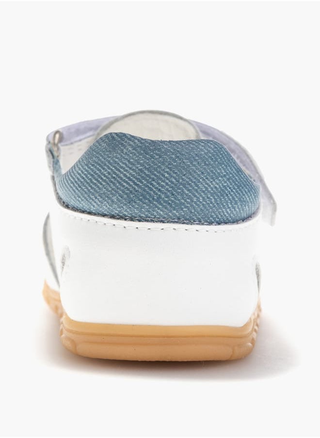 Boys' Strap Sandals with Hook and Loop Closure