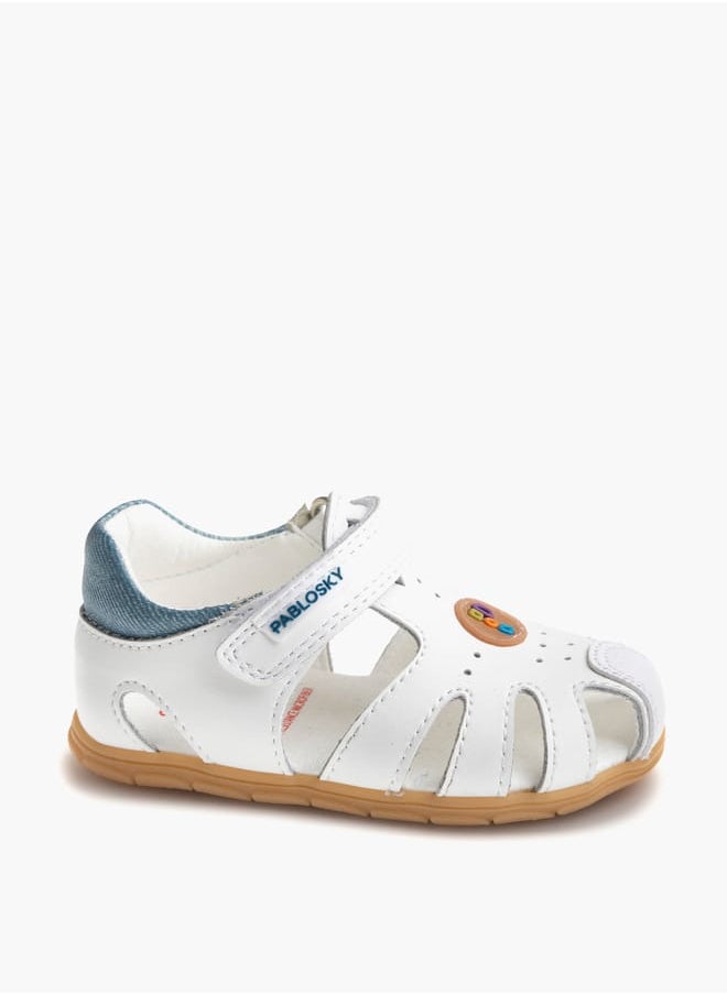 Boys' Strap Sandals with Hook and Loop Closure