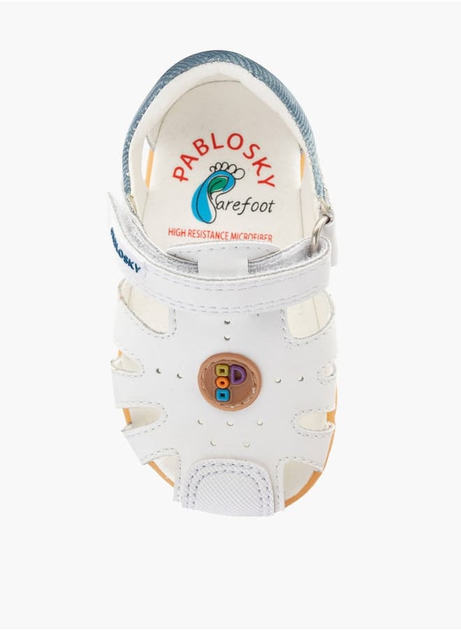 Boys' Strap Sandals with Hook and Loop Closure