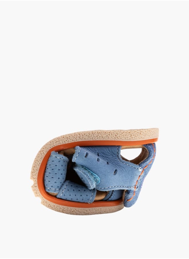 Boys Strap Sandals With Hook And Loop Closure
