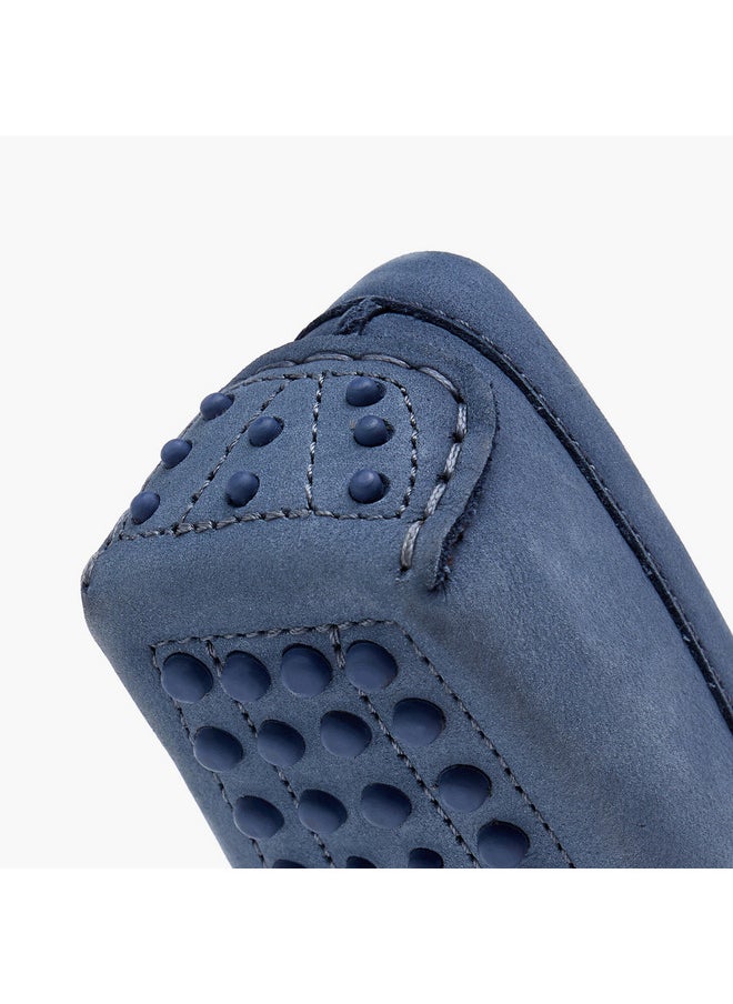 Boys Solid Slip-On Mocassin