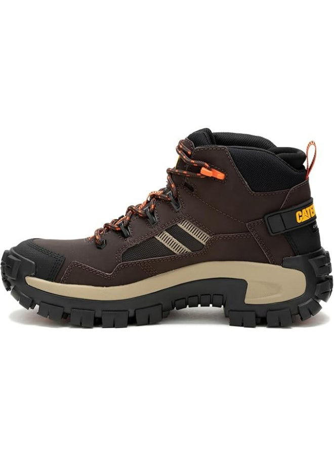 020-1375 Caterpillar Men Casual  Boots  Invader Mid 91663 Dark Brown