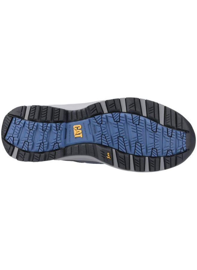 020-1120 Caterpillar Mens Boots Elmore Mid 725077 Blue