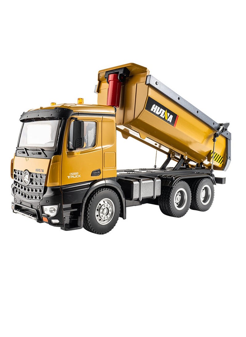 Huina 1582 1:14 All Metal Heavy Duty Dump Truck Toy (2025 Model)
